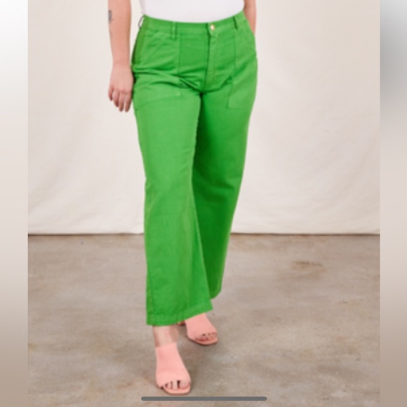 Big Bud Press Kelly Green Work Pants - Picture 2 of 2